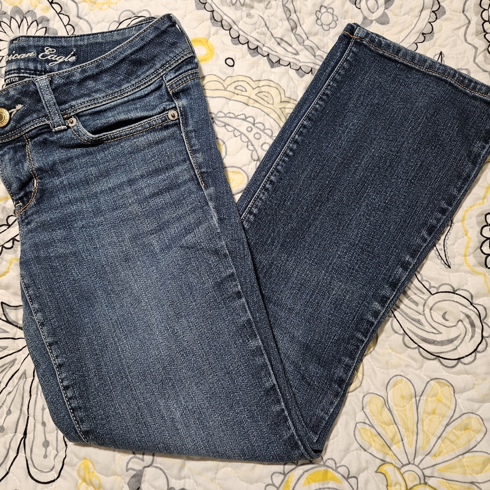 American Eagle Slim Boot Jeans - Size 4 Short